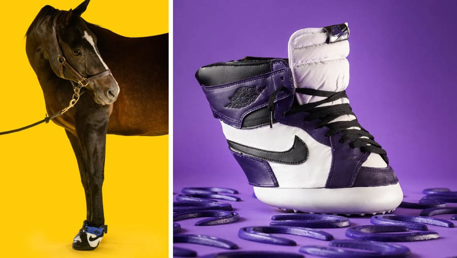 Crean los zapatos deportivos para caballos: valen $1,200