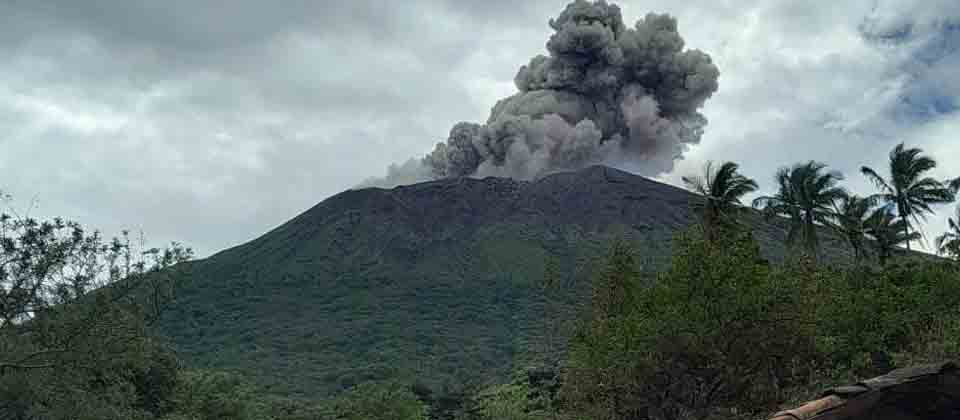 Volcán de San Miguel presenta disminución en su actividad: MARN
