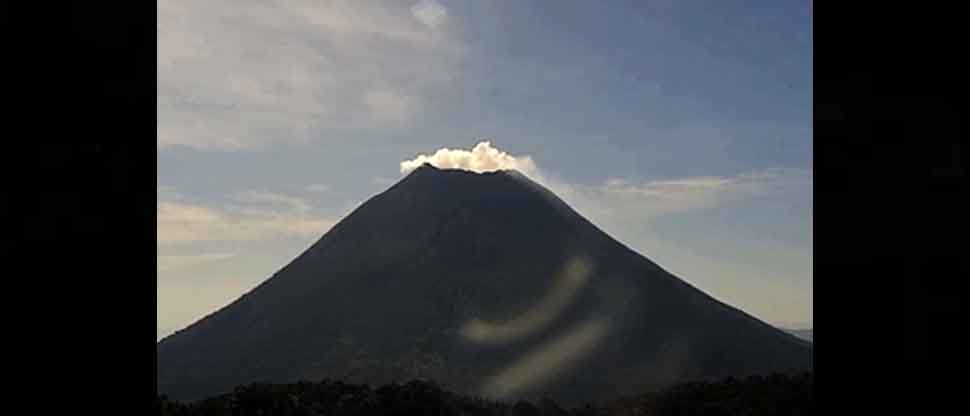 Volcán Chaparrastique; No se descarta erupción volcánica según MARN