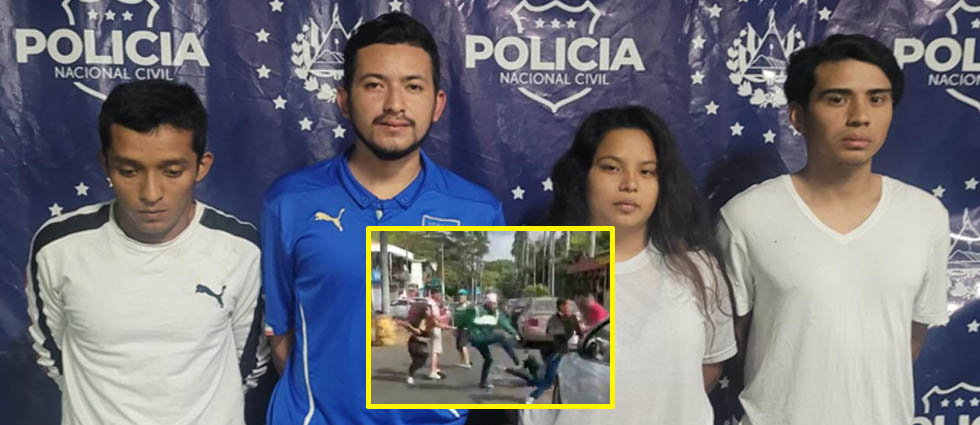 Arrestan a parte de los involucrados en batalla campal ocurrida en Santa Tecla