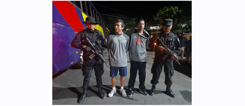 Operativo de policías guatemaltecos y salvadoreños deja capturas de temidos MS a quienes les espera «cárcel de máxima seguridad»