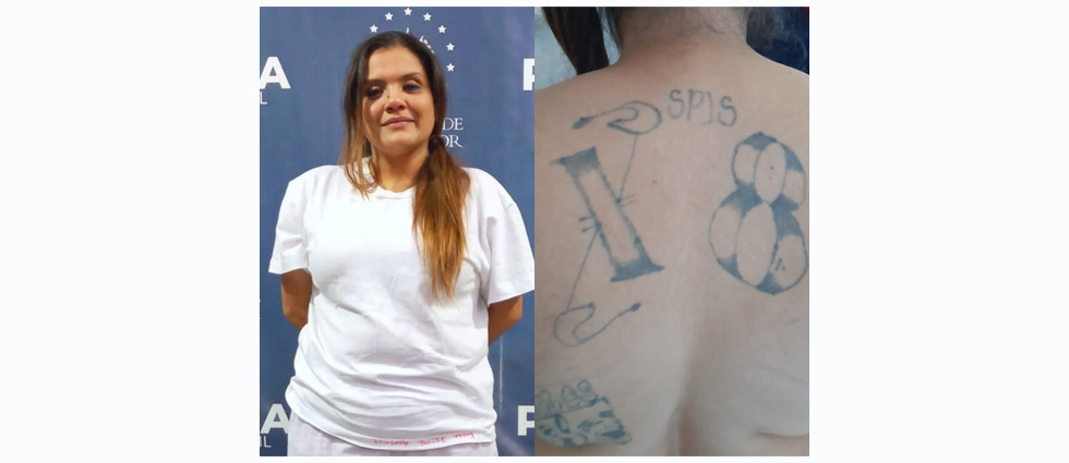 Pandillera sonríe a pesar de saber que le esperan al menos 20 años tras las rejas