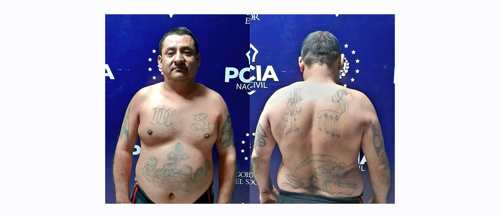 Sacan de las calles de Santa Ana a peligroso y temido terrorista de la Mara Salvatrucha