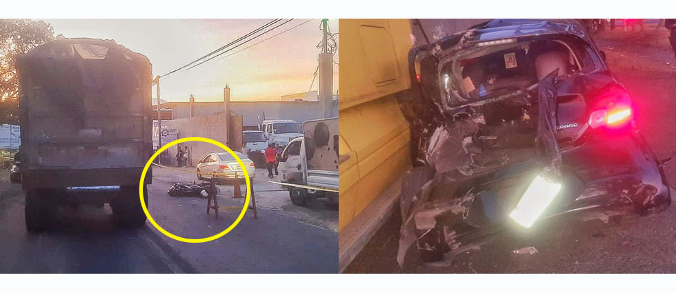 Un hombre pierde la vida tras fuerte accidente de tránsito sobre la carretera de Oro