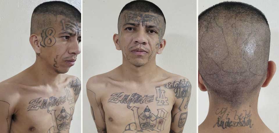 Recapturan a peligroso miembro de la 18