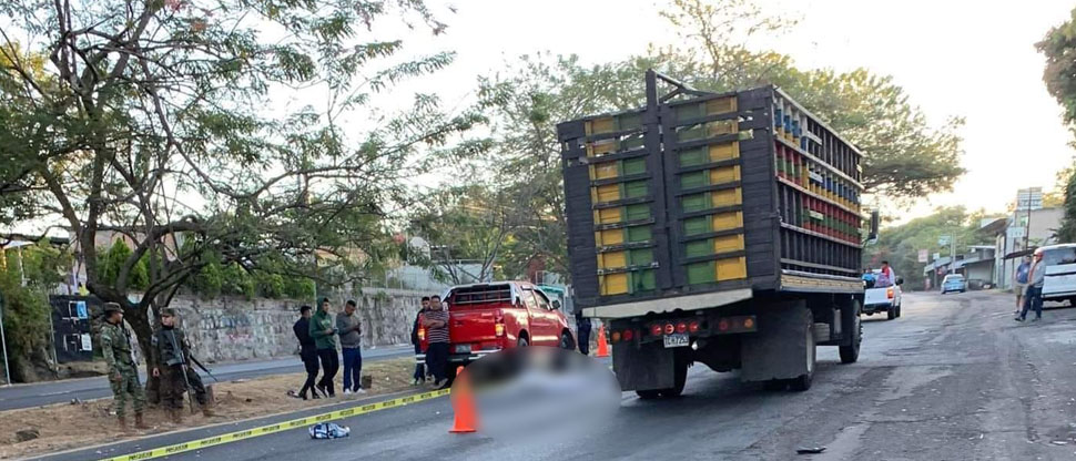Una personas fallece atropellada en la carretera a San Vicente