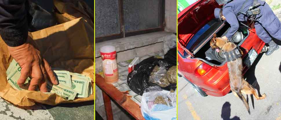 Continúan registros en comunidad Tutunichapa para encontrar más drogas y capturar hasta el último delincuente
