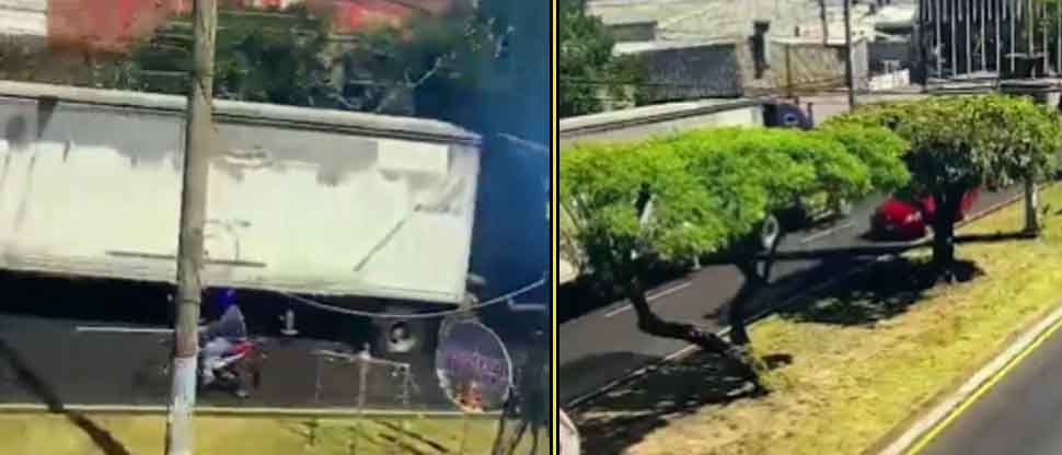 VIDEO: Captan rastra circulando en sentido contrario; el conductor ya fue sancionado