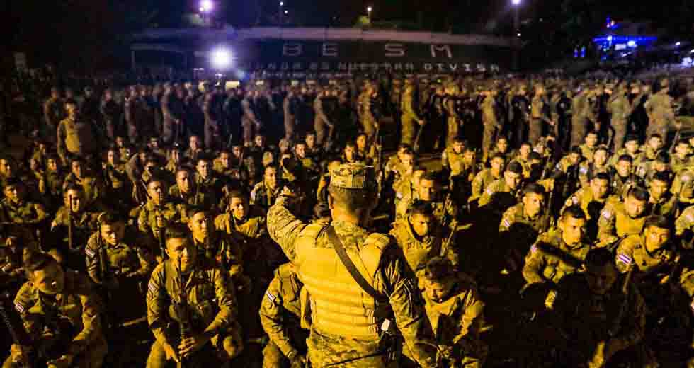 Inicia fase cinco del Plan Control Territorial con un cerco de seguridad en Soyapango