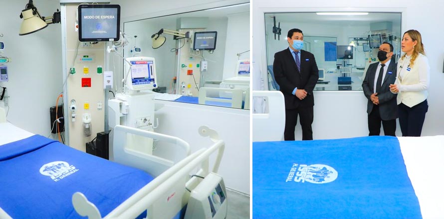 ISSS inaugura Unidad de Cuidados Intensivos (UCI) en hospital General