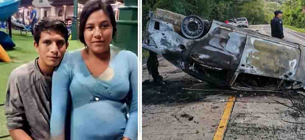 Ellos eran Marvin y Jenny, joven pareja que falleció tras fuerte accidente en Metapán