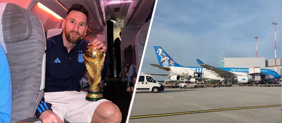 Selección de Argentina llega esta noche a su país