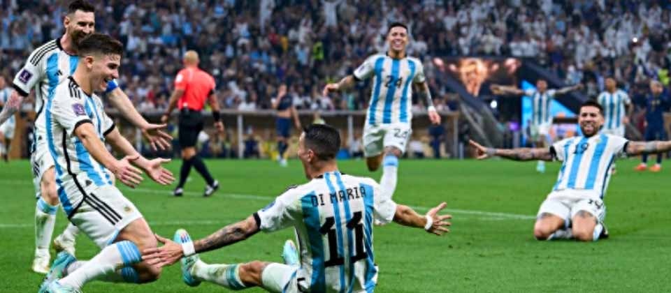 Con letras de oro y tocando por tercera vez las estrellas: Argentina es campeón en una Copa del Mundo
