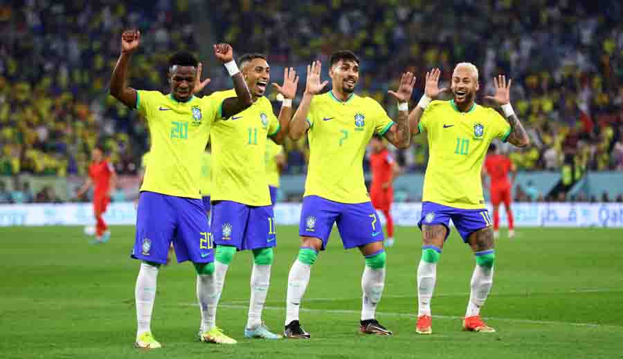 Brasil baila a Corea del Sur y clasifica a cuartos de Qatar 2022