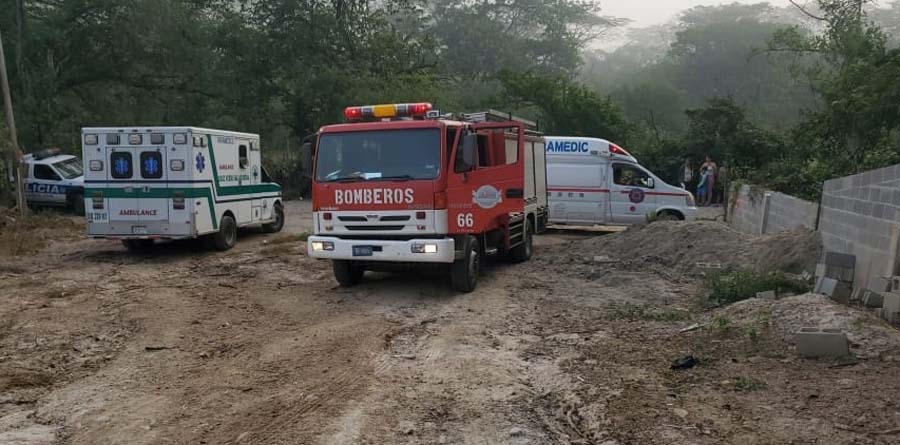 Tres albañiles fallecen intoxicados al interior de una cisterna en Chalatenango