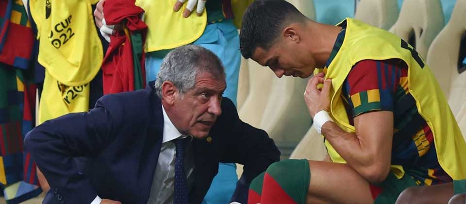 Cristiano Ronaldo no entrenó con los suplentes tras la goleada ante Suiza