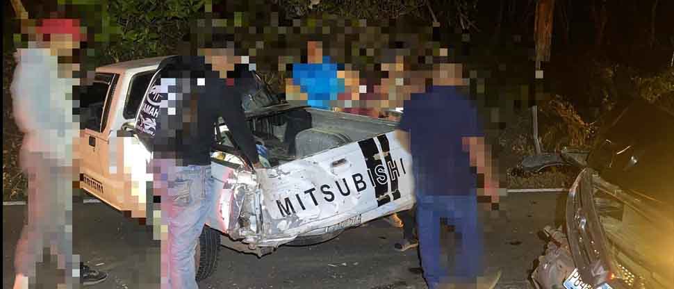 Fatal accidente de tránsito deja un fallecido y varios lesionados en Cabañas