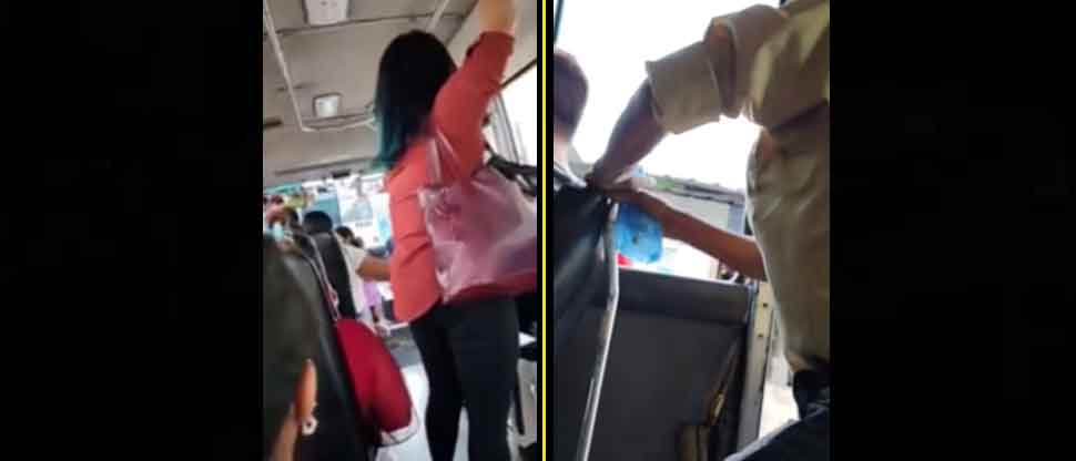 VIDEO: Denuncian a microbusero de ruta 11C que iba peleando vía y manejando “como loco”