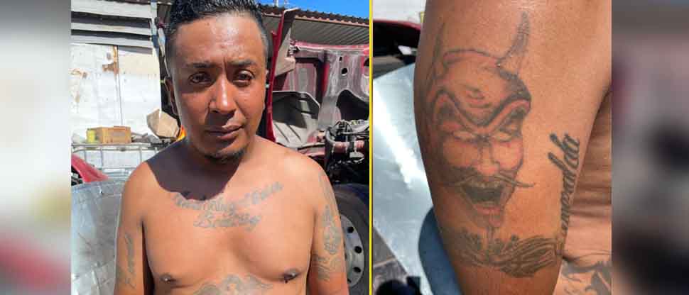 Sacan de las calles al “Negro”, pandillero que posee amplio récord delictivo