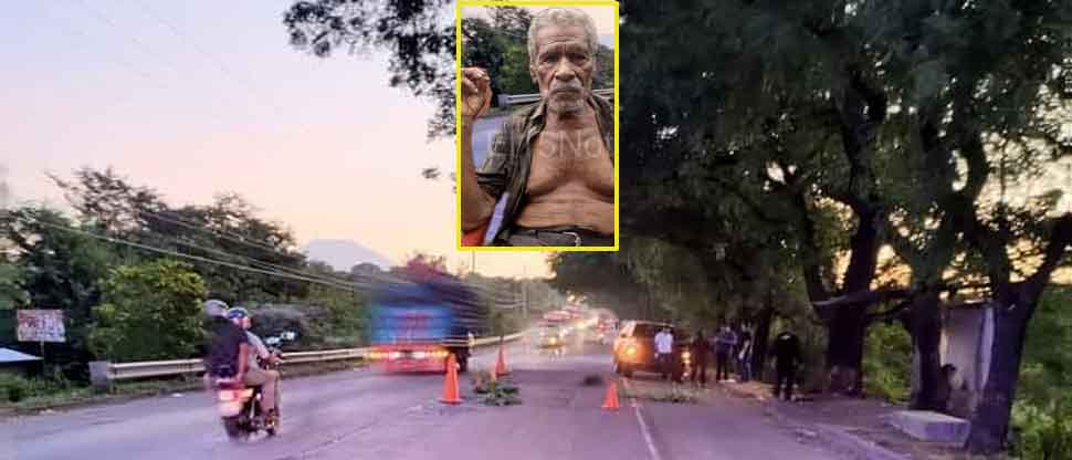 Él era don Alfonso, quien falleció al ser atropellado en carretera Litoral