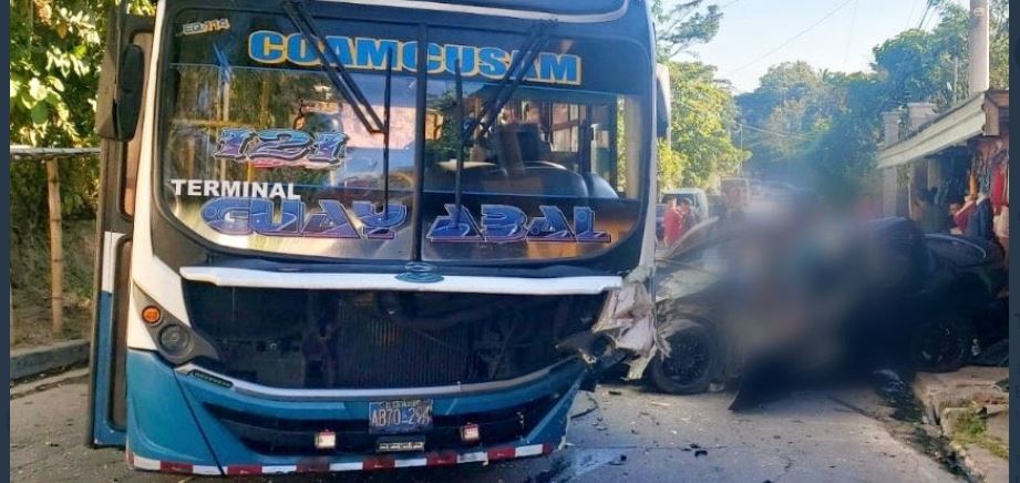 Se registra fatal accidente en Cuscatlán esta tarde
