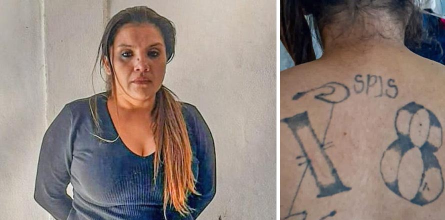 Capturan a alias la extraña, peligrosa pandillera de la 18-S en San Martín