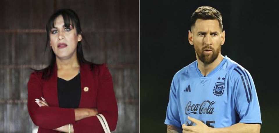 Diputada trans propone declarar a Messi persona no grata en Méxic