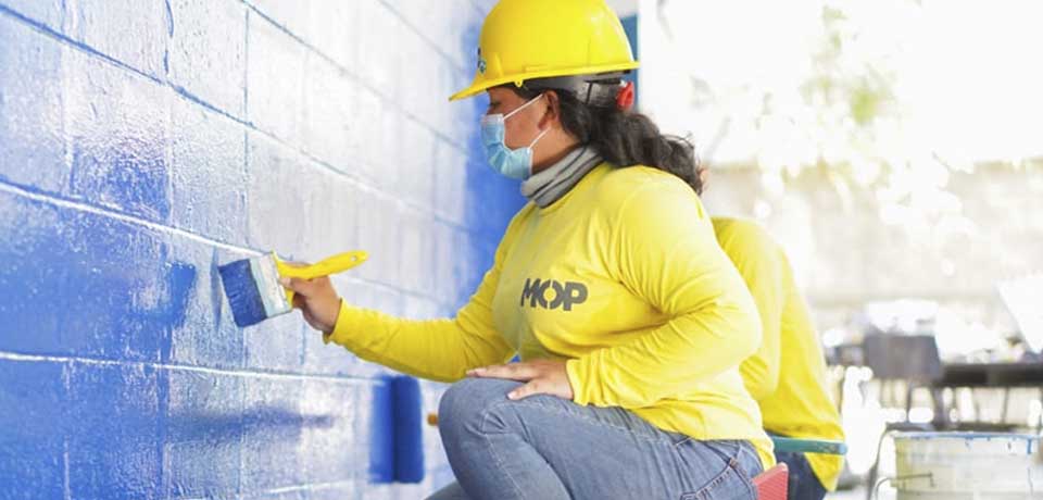 MOP participa en esfuerzo articulado para el mejoramiento de centros escolares