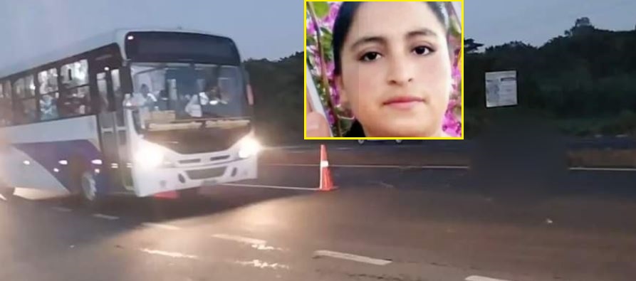 Lamentan la pérdida de Gilma, quien fue atropellada por carro con placas de Guatemala esta madrugada