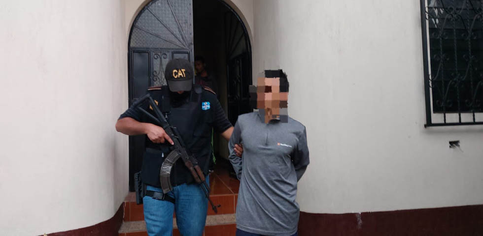 Capturan a dos pandilleros salvadoreños que se escondían en Guatemala