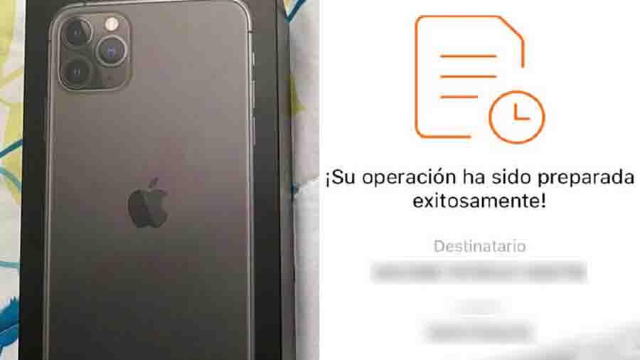 Mujer usaba comprobantes de depósitos falsos para engañar a vendedores de celulares