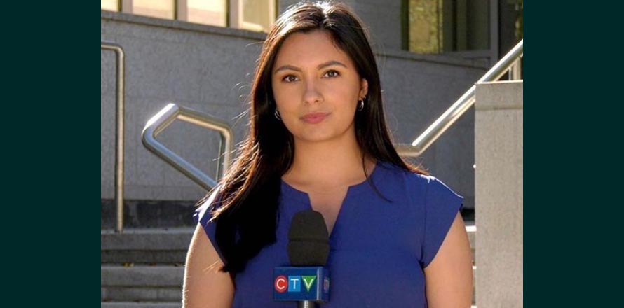 Miriam Valdés, primera salvadoreña en abrirse paso por la televisión canadiense
