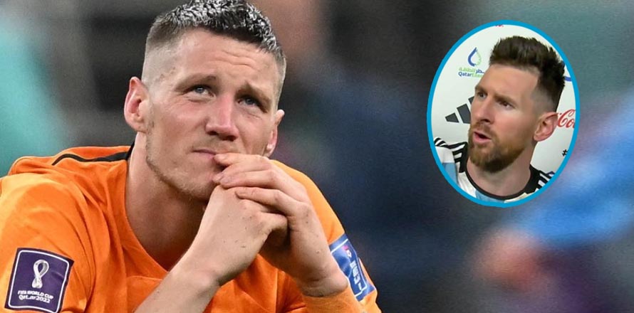 Reaparece jugador holandés al que Messi llamó “bobo” y contraataca con una dura frase