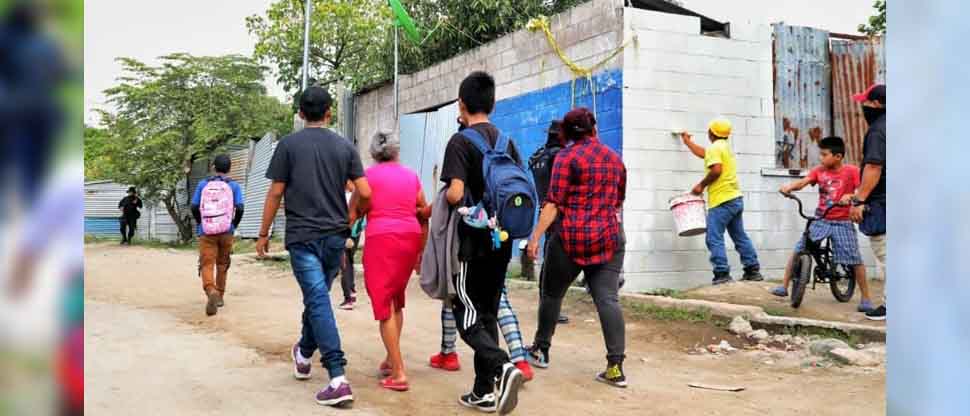 Reos del Plan Cero Ocio eliminan todo rastro criminal en comunidades de Soyapango