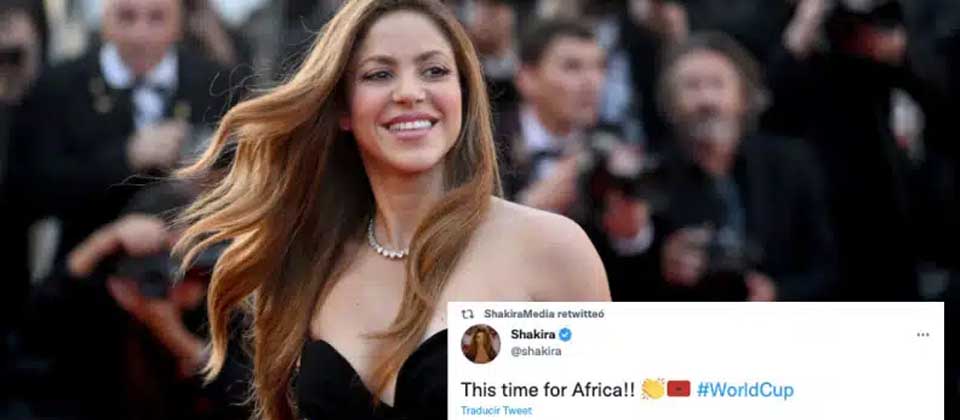 Shakira anuncia en redes sociales su selección favorita para la Copa del Mundo