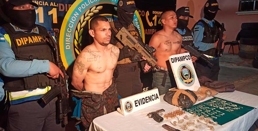 Pandillero salvadoreño participó en atentado contra policías en Honduras