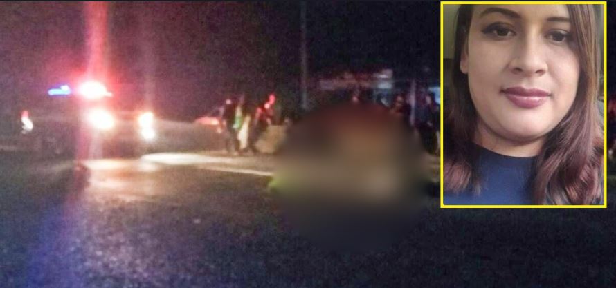Fallece joven madre tras ser arrollada al salir de trabajar en Santa Tecla