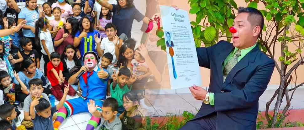 Se inspiró en la sonrisa de los niños para ser un profesional en las matemáticas