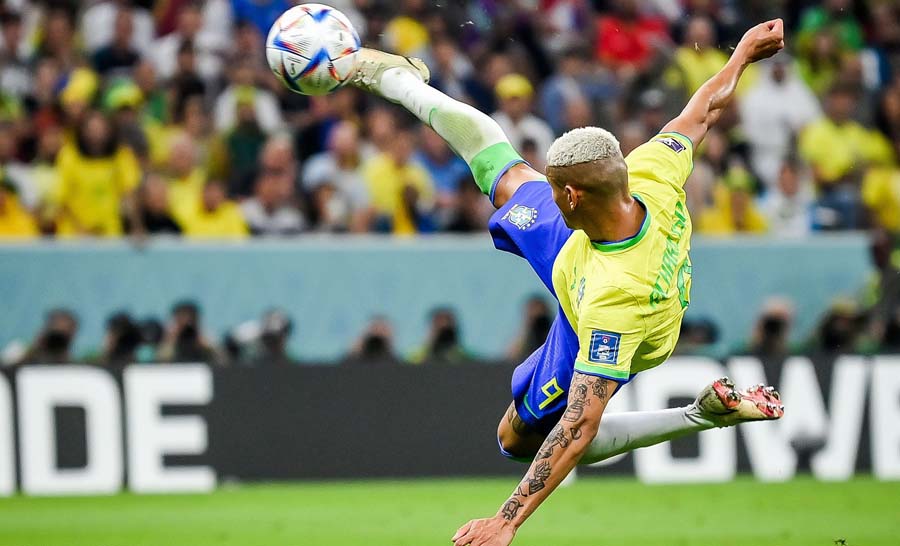 Gol de Richarlison fue elegido como el mejor de Qatar 2022