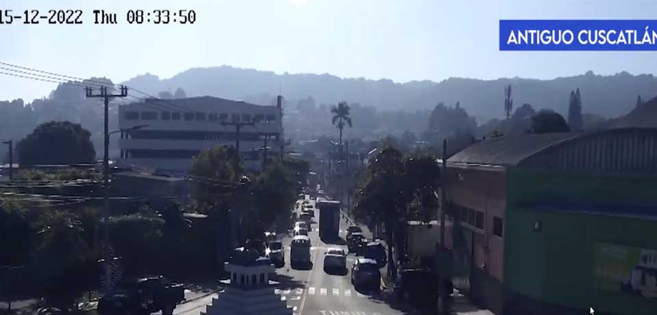 VIDEO: Cámaras captan el momento del sismo de 5.9 de esta mañana