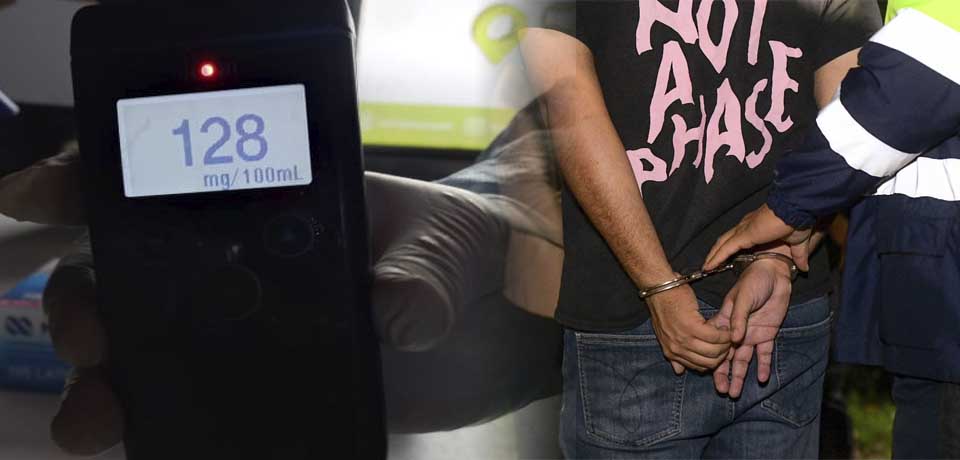 Detienen a tres jóvenes que manejaban en estado de ebriedad