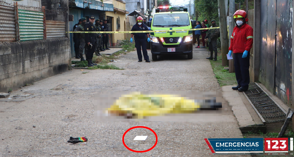 “Esto te pasó por andar con mi esposa»; dejan mensaje junto a cadáver en Guatemala