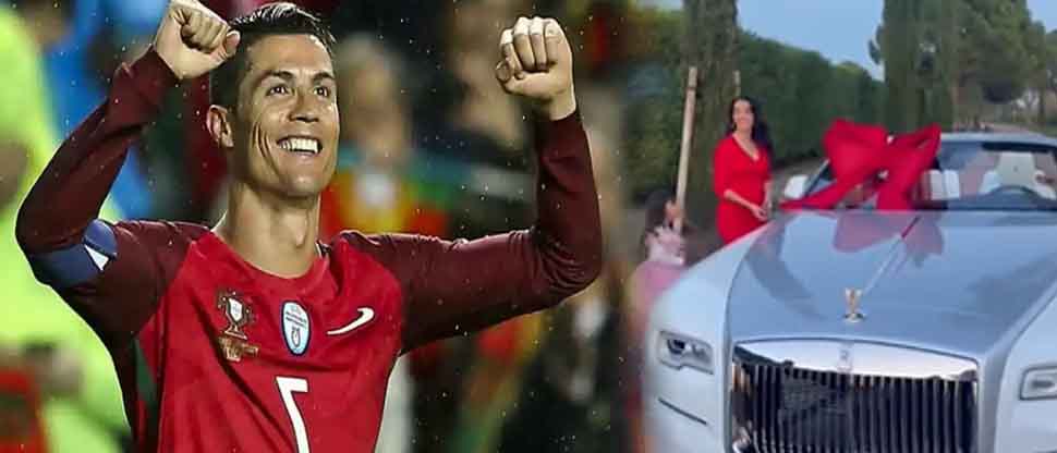 VIDEO: Georgina sorprende a Cristiano Ronaldo con un lujoso regalo de Navidad