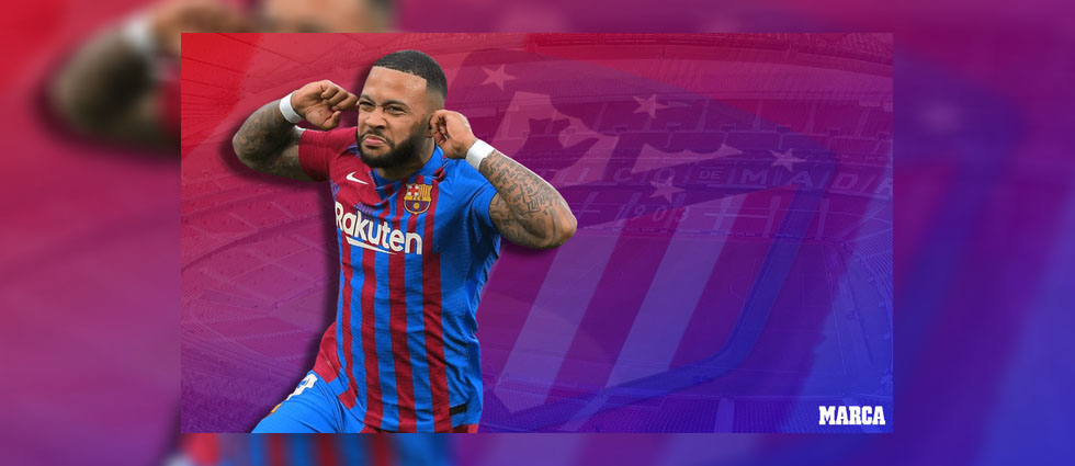 Depay pone rumbo al Atlético de Madrid