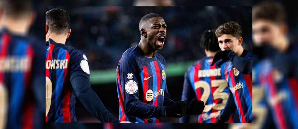 El Barcelona pasa a semifinales tras agónica victoria ante una Real Sociedad que jugó con 10 casi una hora