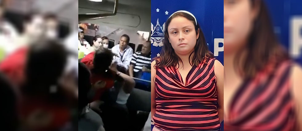 Arrestan a una de las mujeres que protagonizó viral pelea dentro de un microbús de la ruta 11-C