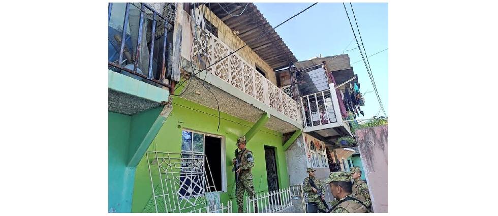 Militares hallan droga en vivienda abandonada en la Tutunichapa