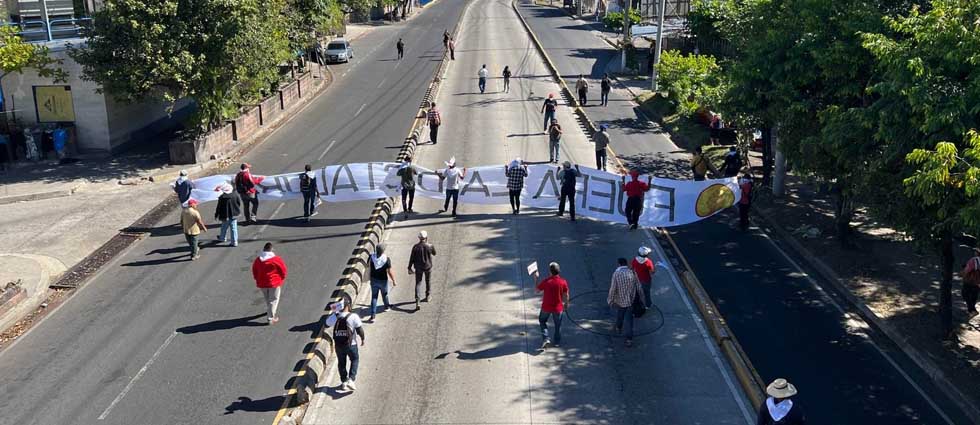 10 imágenes de la fracasada marcha contra el Gobierno