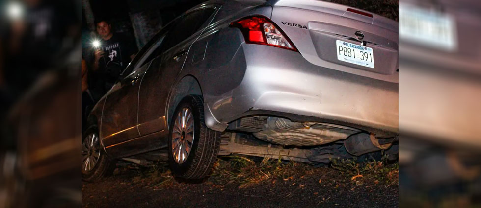 Dos lesionados tras fuerte accidente de tránsito en Mejicanos
