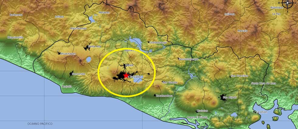 Sismo originado en Soyapango sacude parte de la capital